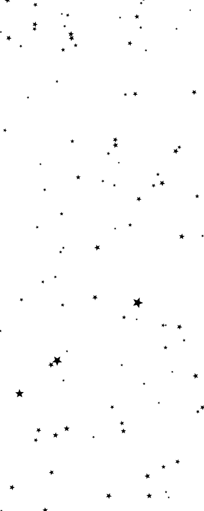 Sufficiently Random: a tall white strip with scattered small black dots.