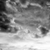 Black and white square image of clouds, for my talk "The Strangest Things I Have Ever Seen – Unclassified American Update" at FlashBelt, Minneapolis, 13–16 Jun 2010